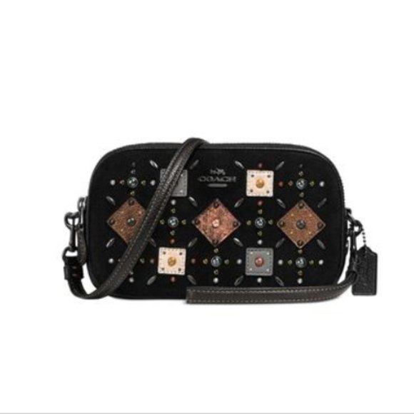 Coach Handbags - COACH CROSSBODY BAG CLUTCH / BAG WITH PRAIRIE RIVETS  - Style No. 24309